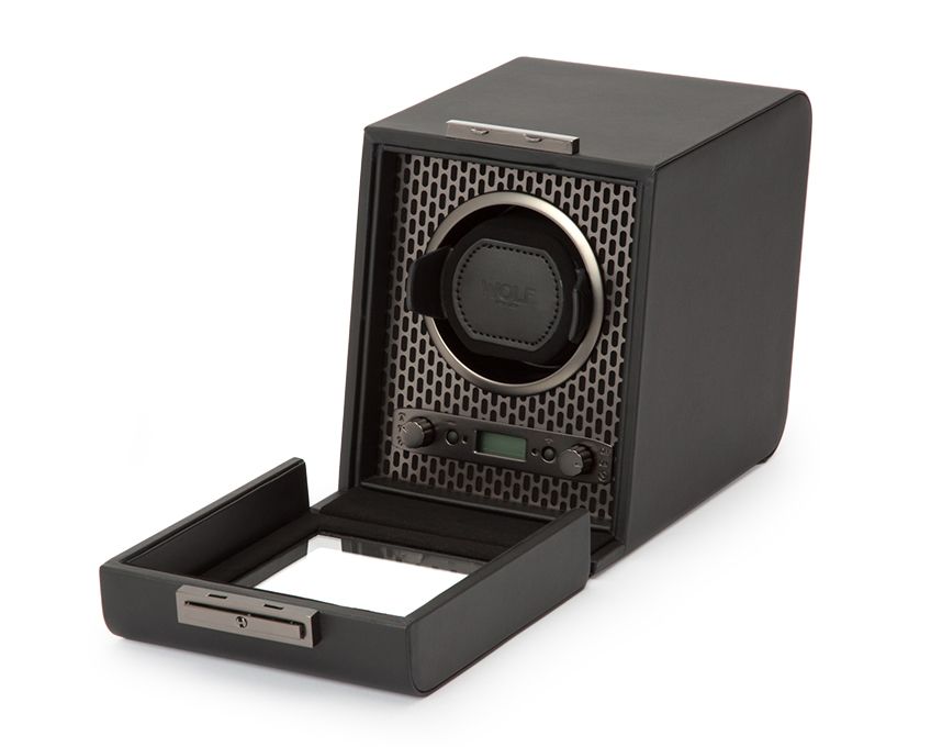 AXIS SINGLE WATCH WINDER Powder-coated Wonders of Luxury - Wolf