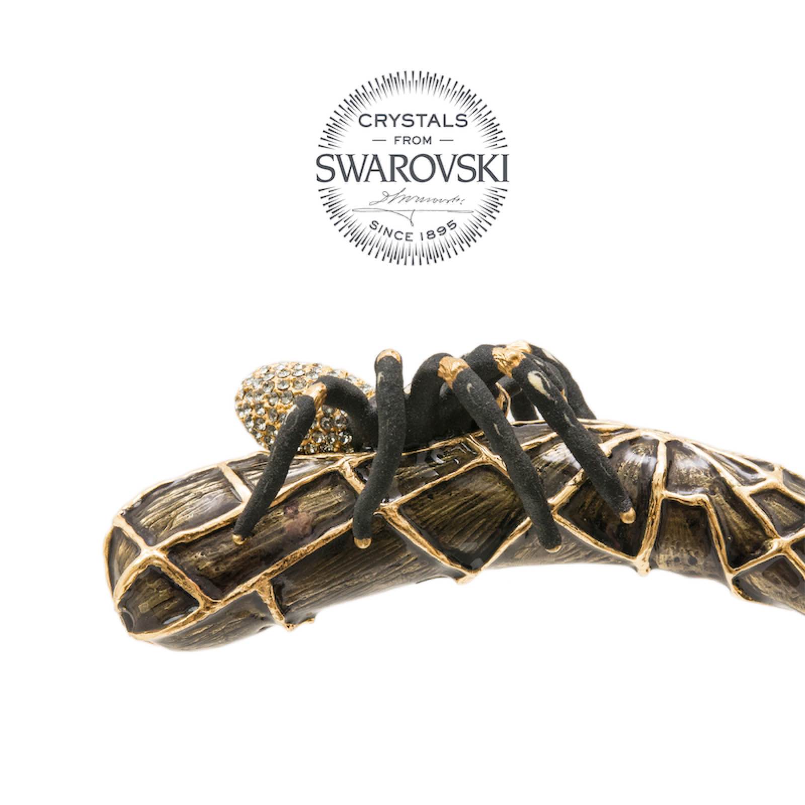 Tarantula Cane with Swarovski® Crystals