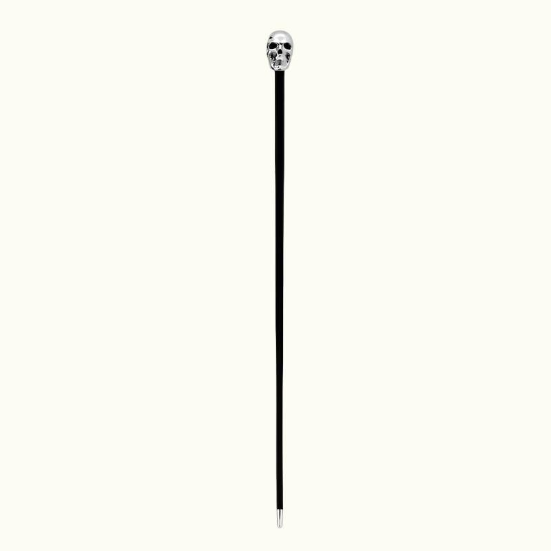 Silver Skull Cane