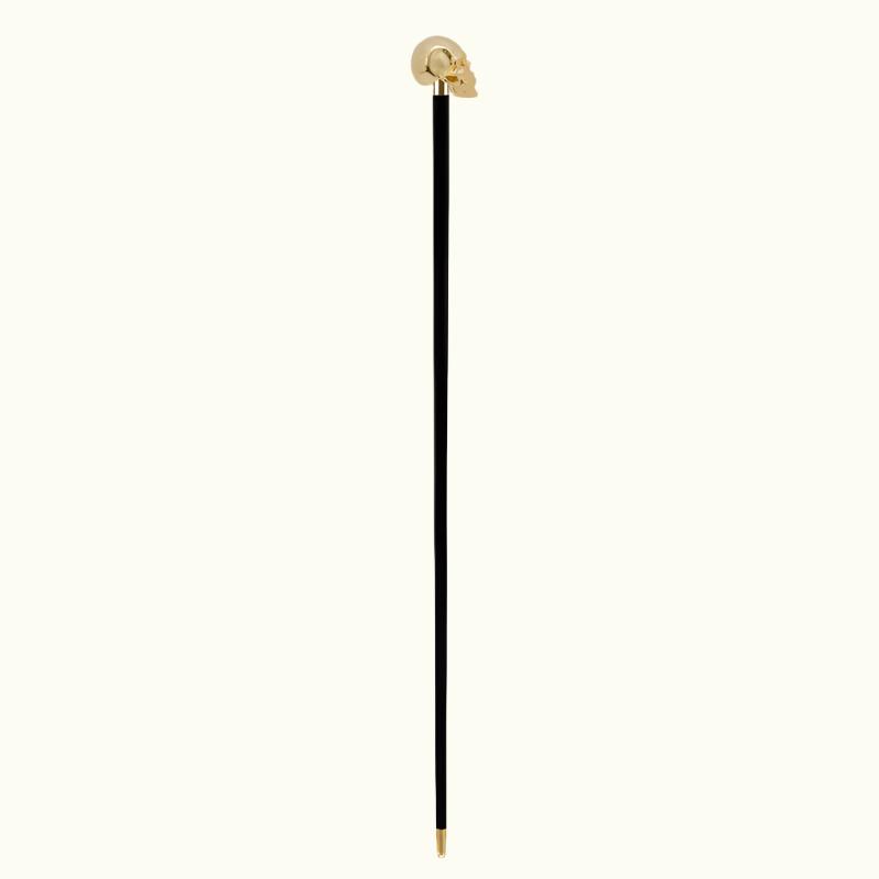 Gold Skull Cane