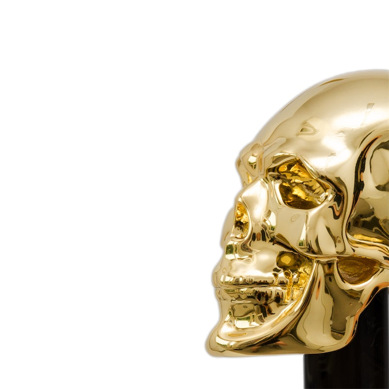 Gold Skull Cane