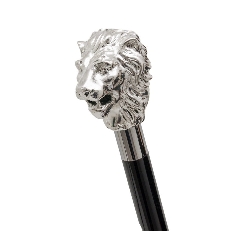 Silver Lion Cane