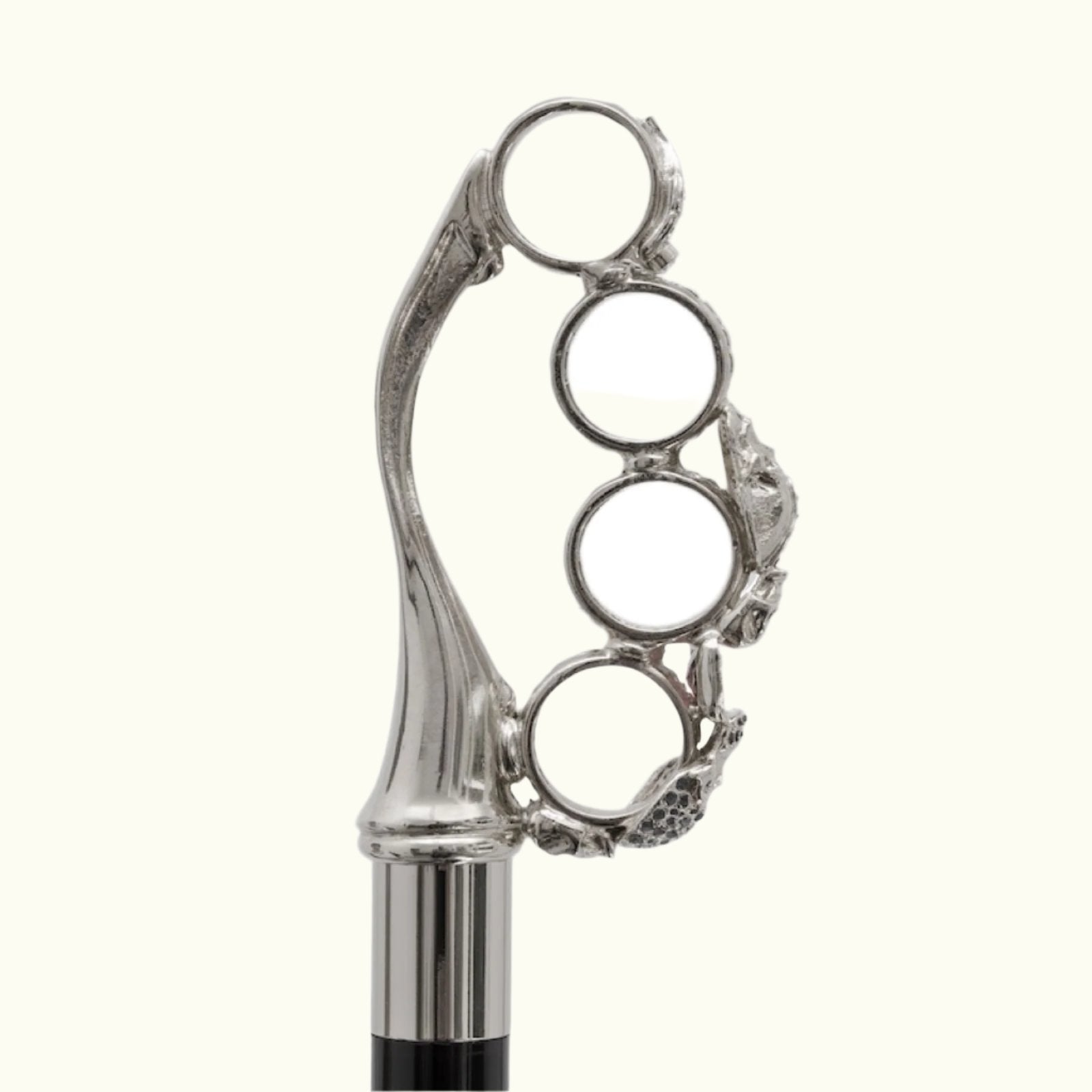 Brass Knuckle Cane with Swarovski® Crystals