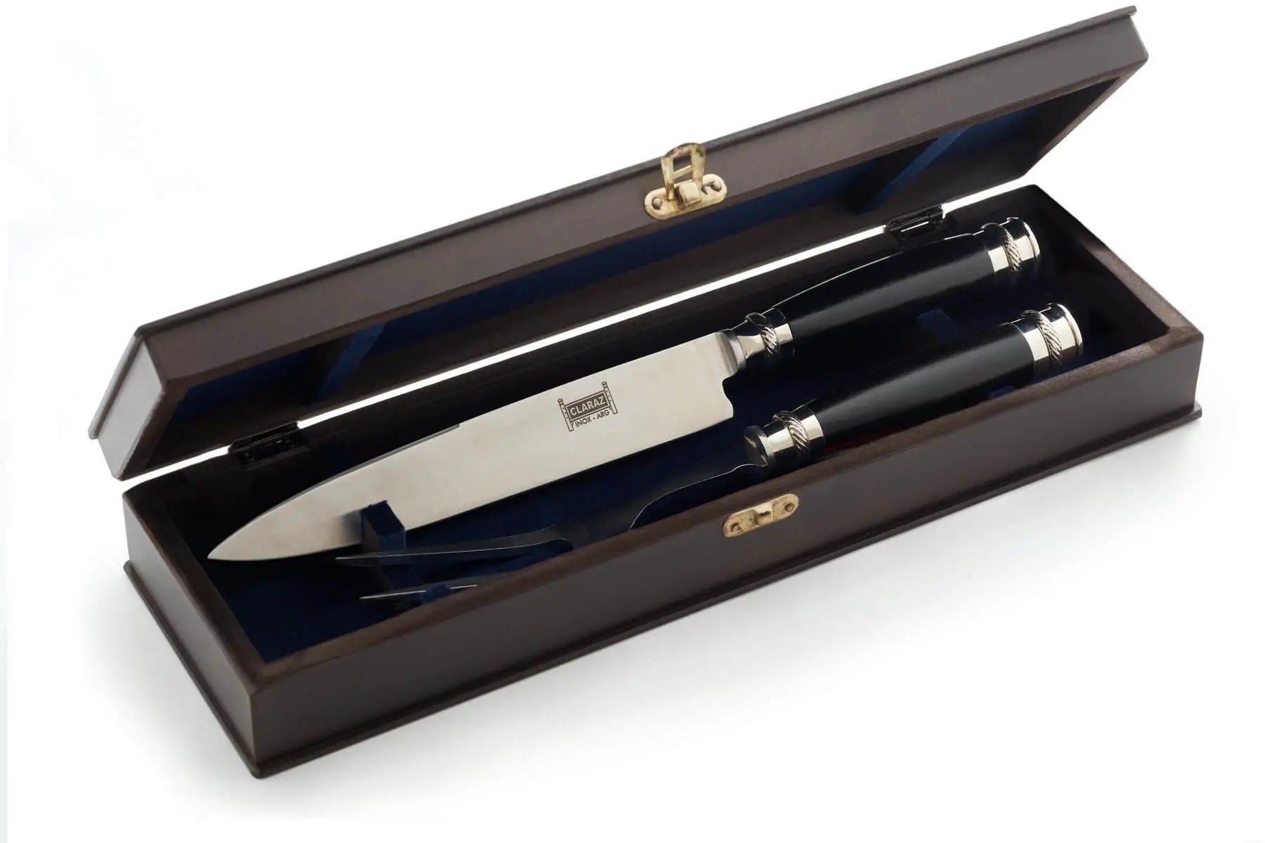 Black carving set by Patagonula