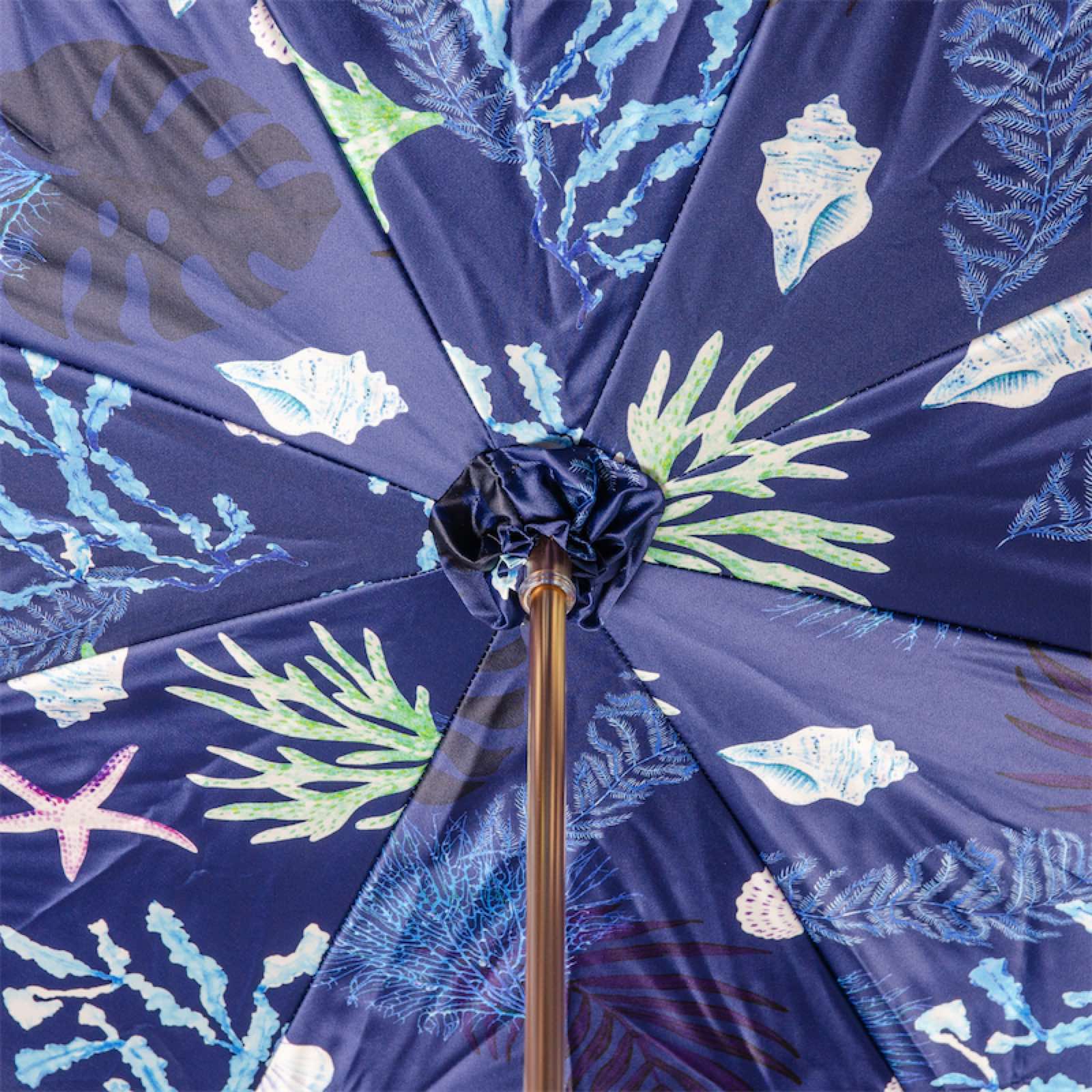 Blue Starfish Umbrella - Umbrella