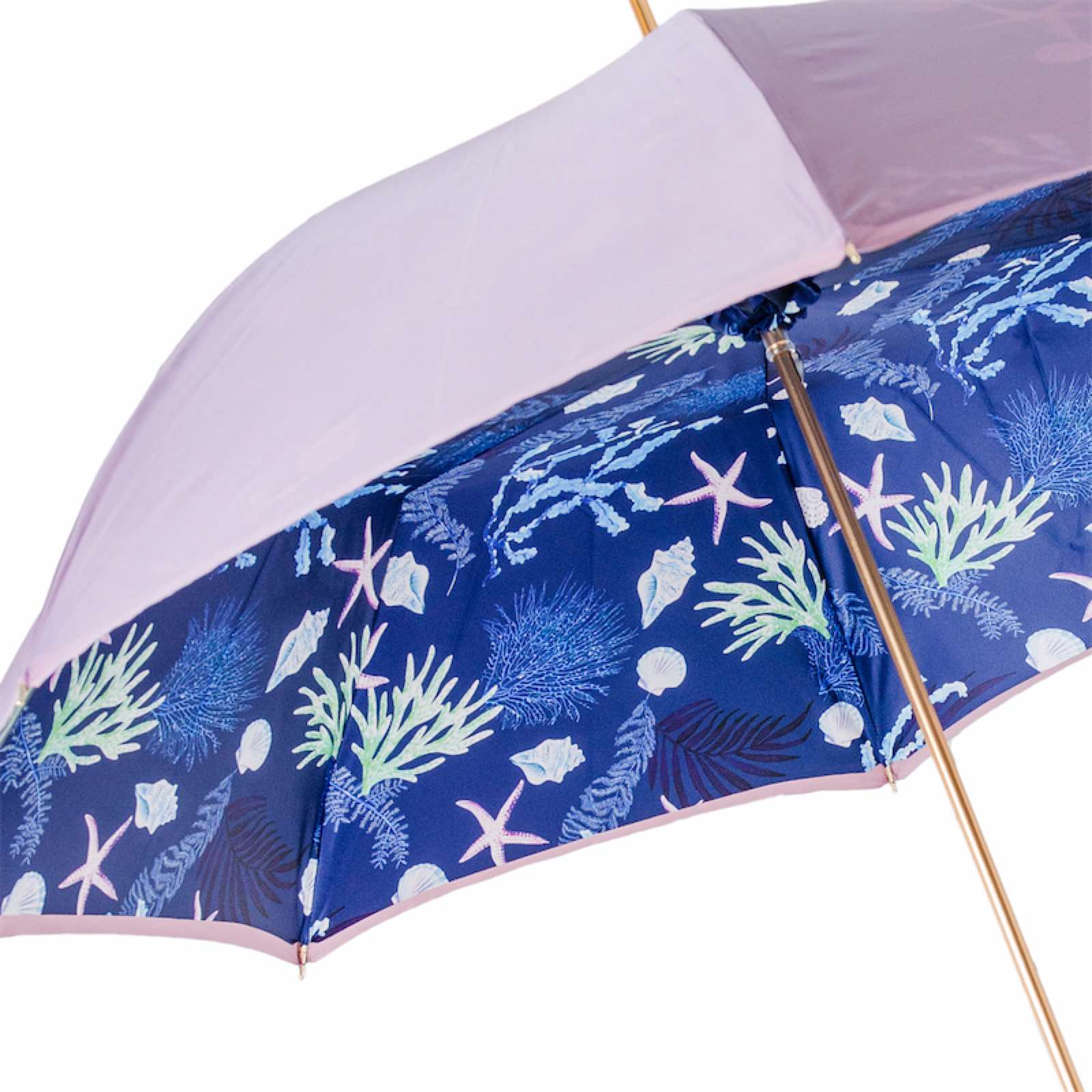 Blue Starfish Umbrella - Umbrella