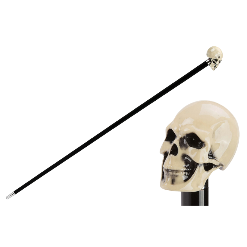 Bone Skull Cane - Canes