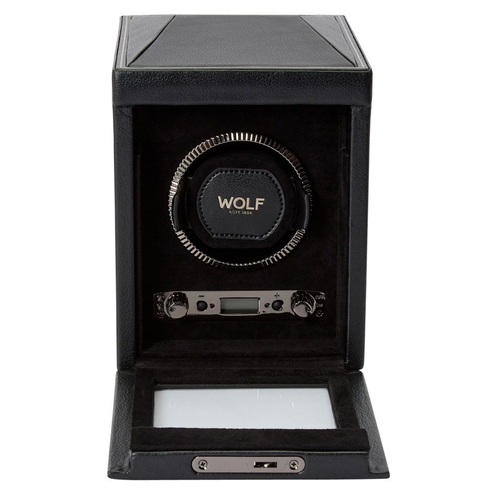 British Racing Single Watch Winder GREEN - BLACK