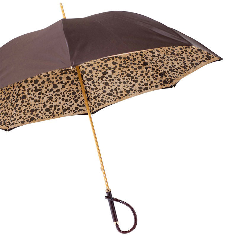 Brown Speckled Umbrella Double Cloth - Umbrella