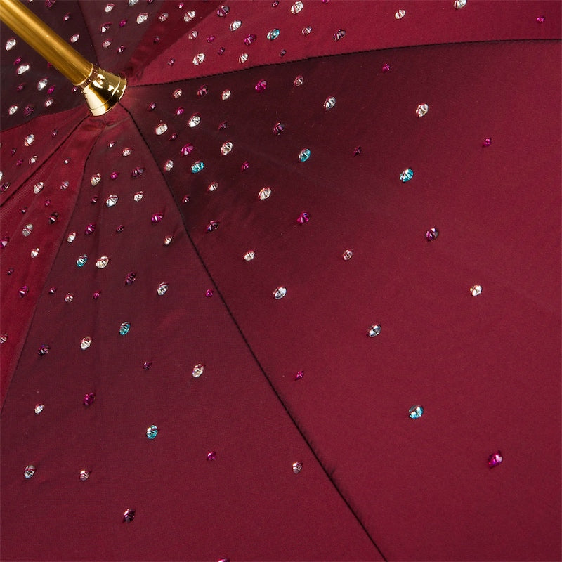 Burgundy Swarovski® Umbrella Double Cloth - Umbrella