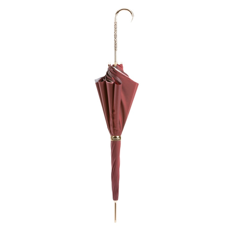 Burgundy Vintage Umbrella Double Cloth - Umbrella