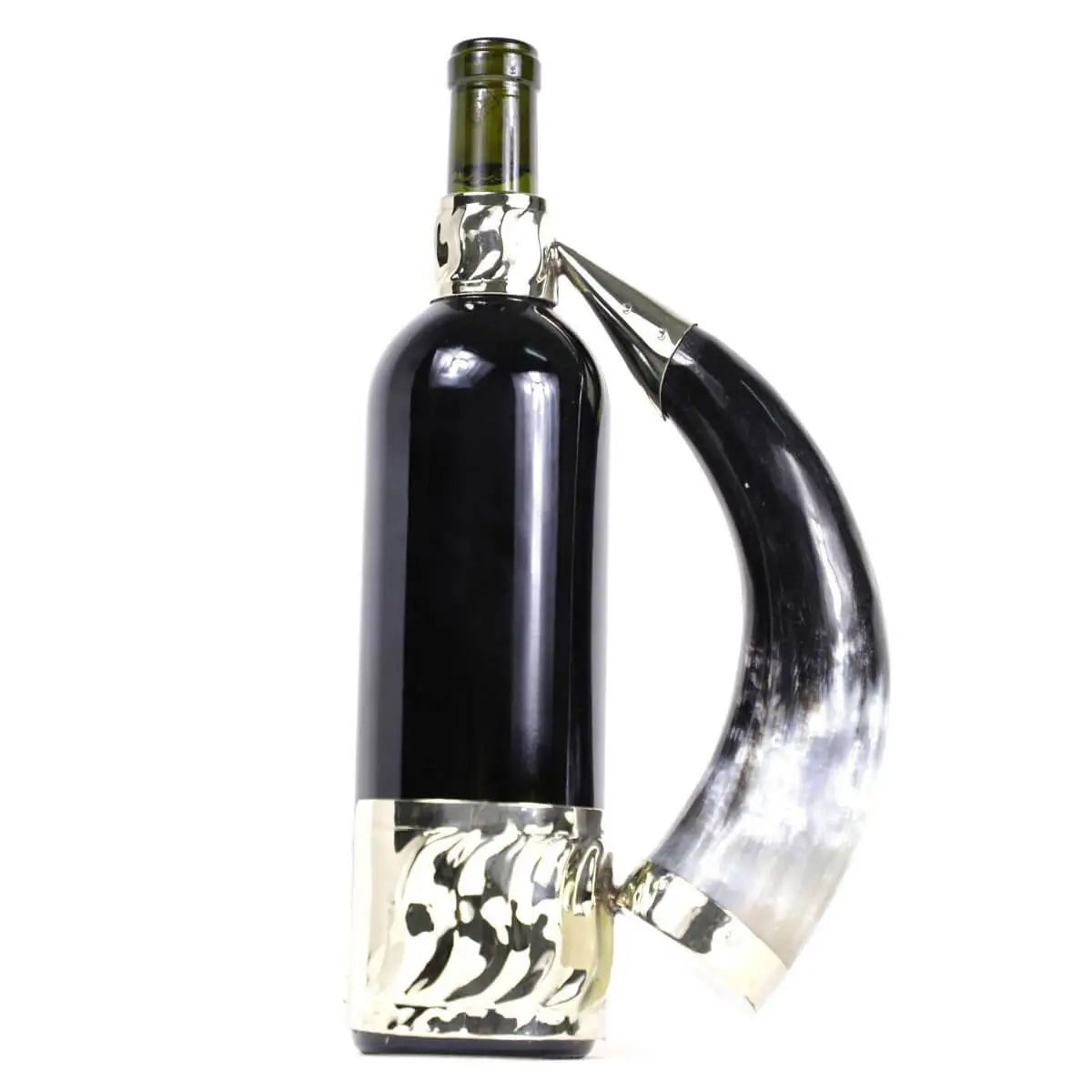 Wine Holder by Cow Horn handle