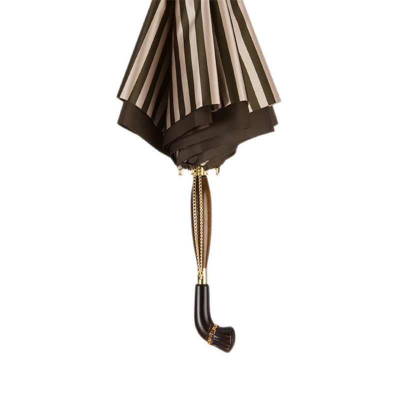 Classic Elegant Striped Umbrella - Umbrella