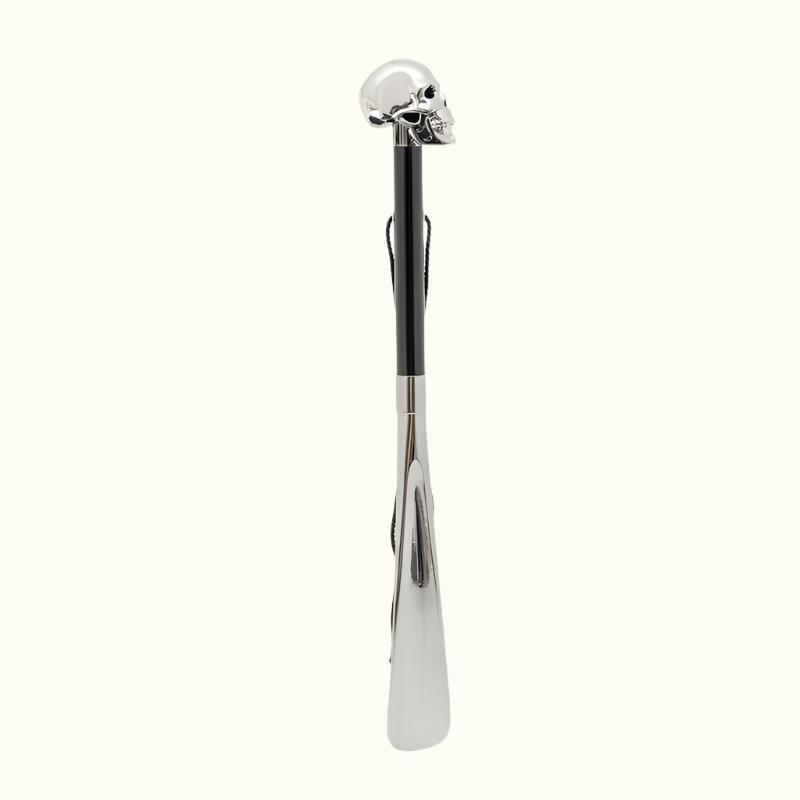 Silver Skull Shoehorn