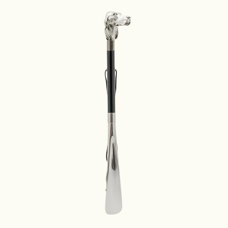 Silver Dog Shoehorn