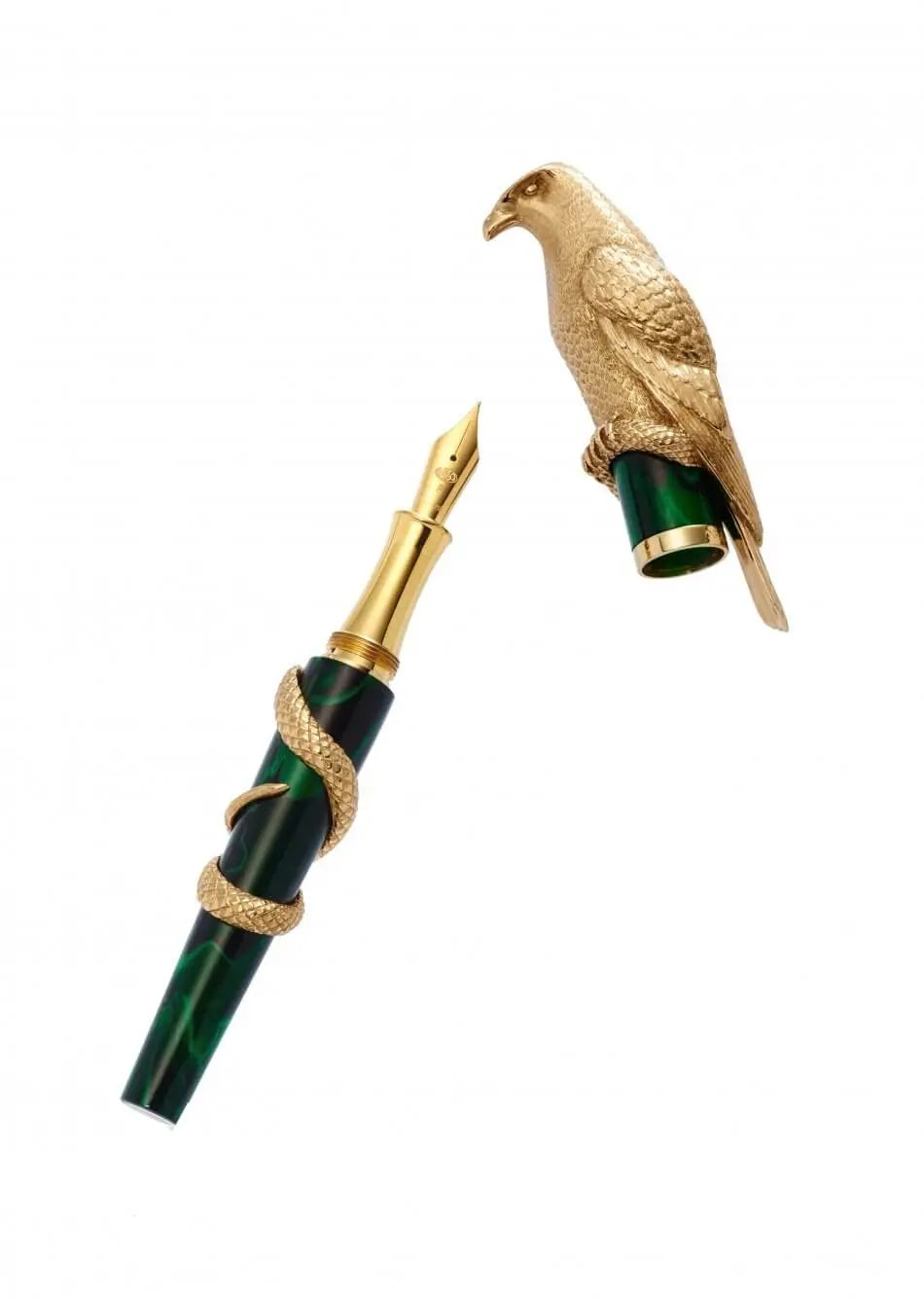 Falcon Bronze Fountain Pen by Wonders of Luxury