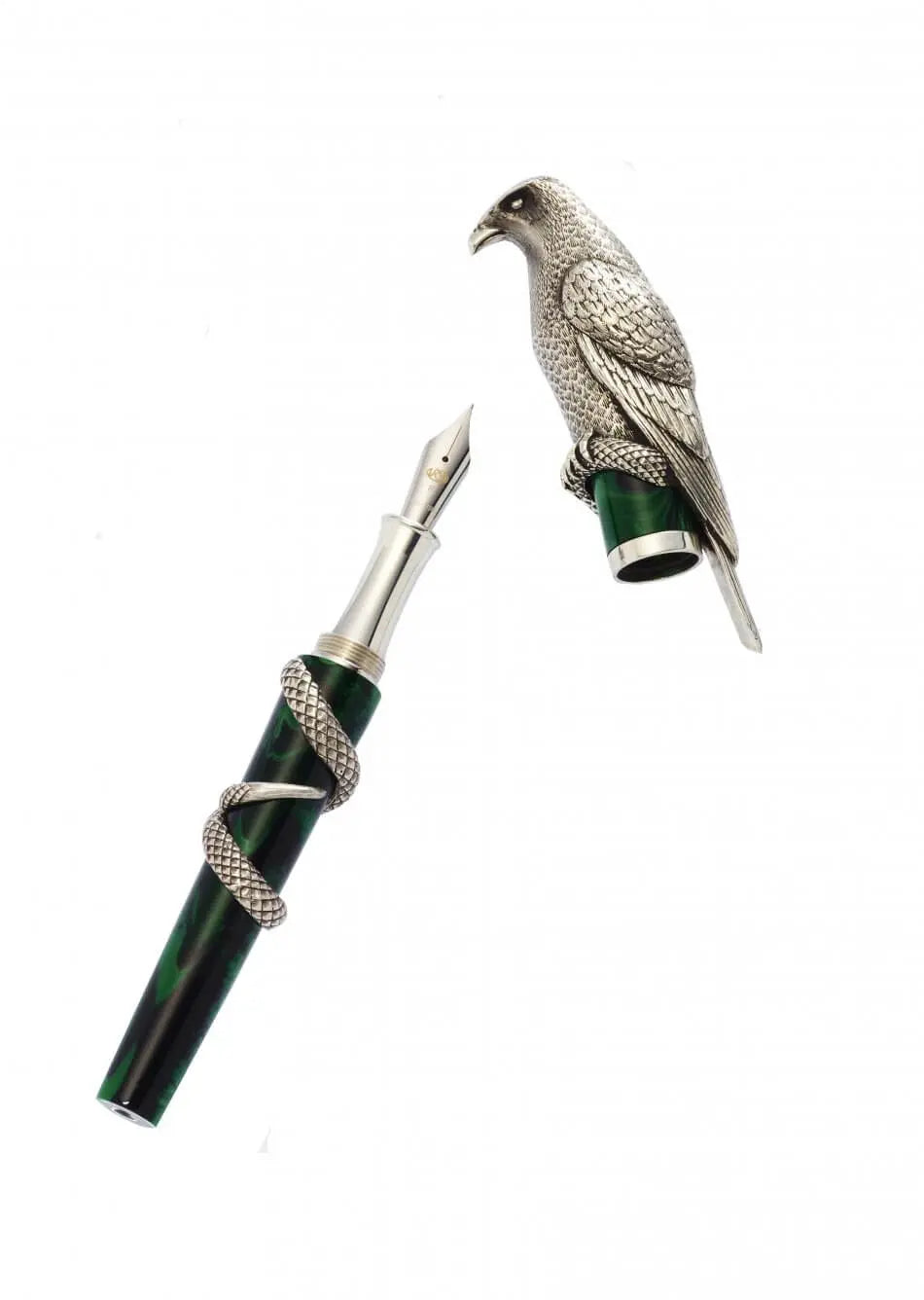 Sterling Silver Falcon Fountain Pen