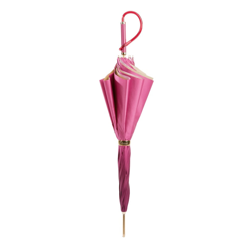 Fuchsia Dahlia Umbrella Double Cloth - Umbrella