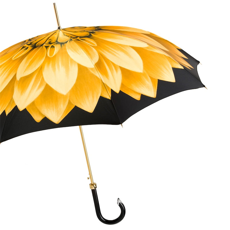 Gold Dahlia Umbrella - Umbrella