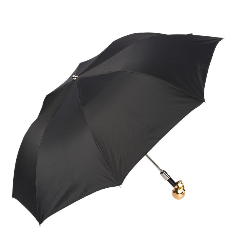 Gold Skull Folding Umbrella - Umbrella