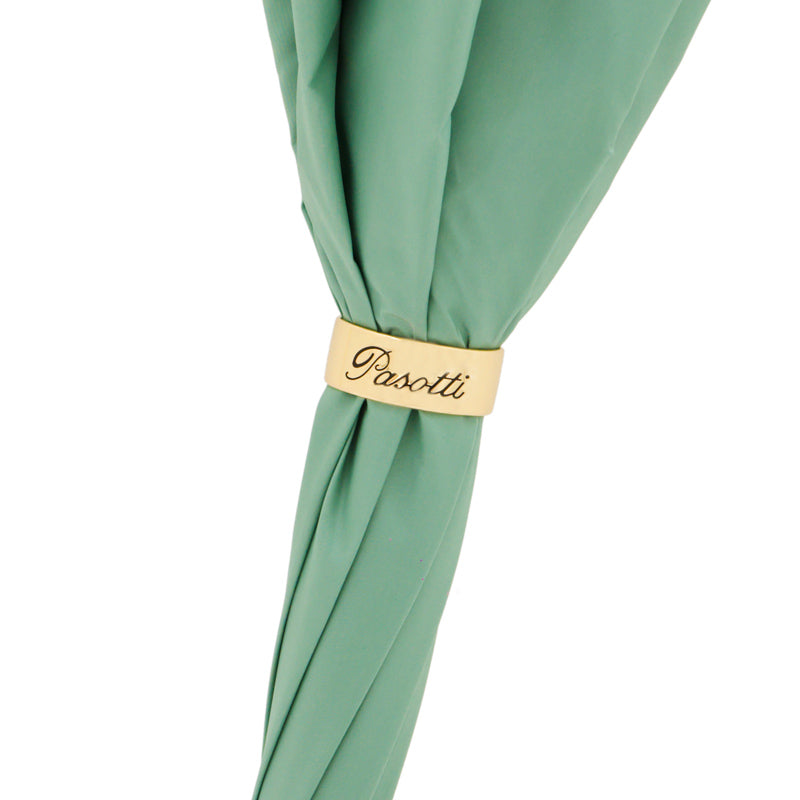 Green and Pink Roses Umbrella Double Cloth - Umbrella