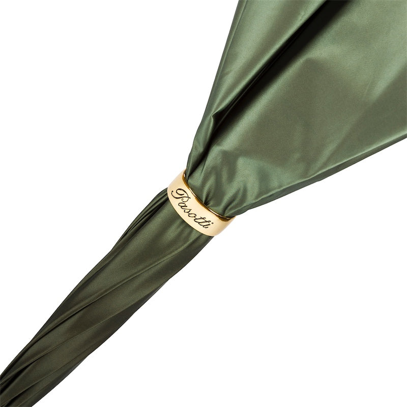 Green Dahlia Umbrella Double Cloth - Umbrella