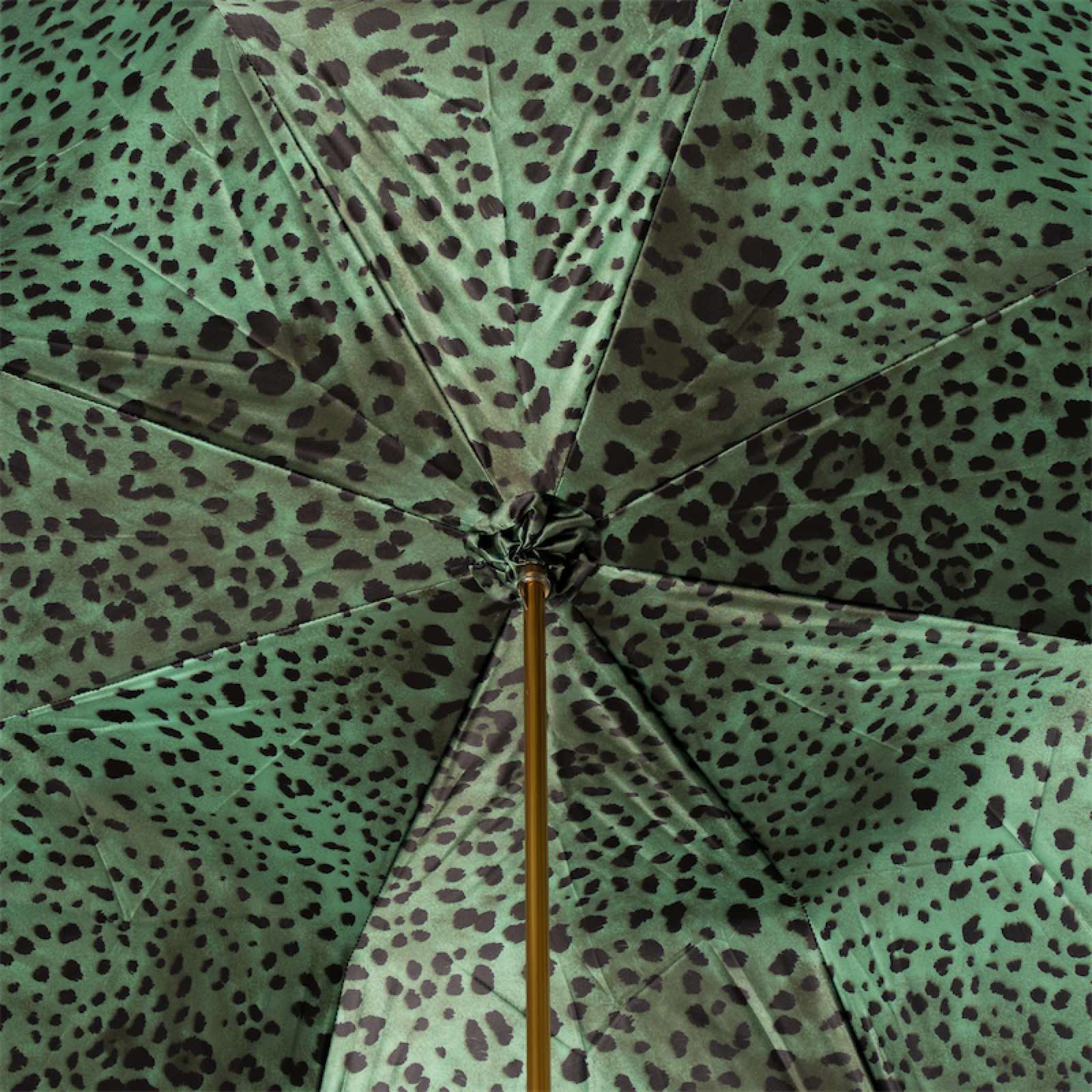 Green Leopardized Panther Umbrella - Umbrella