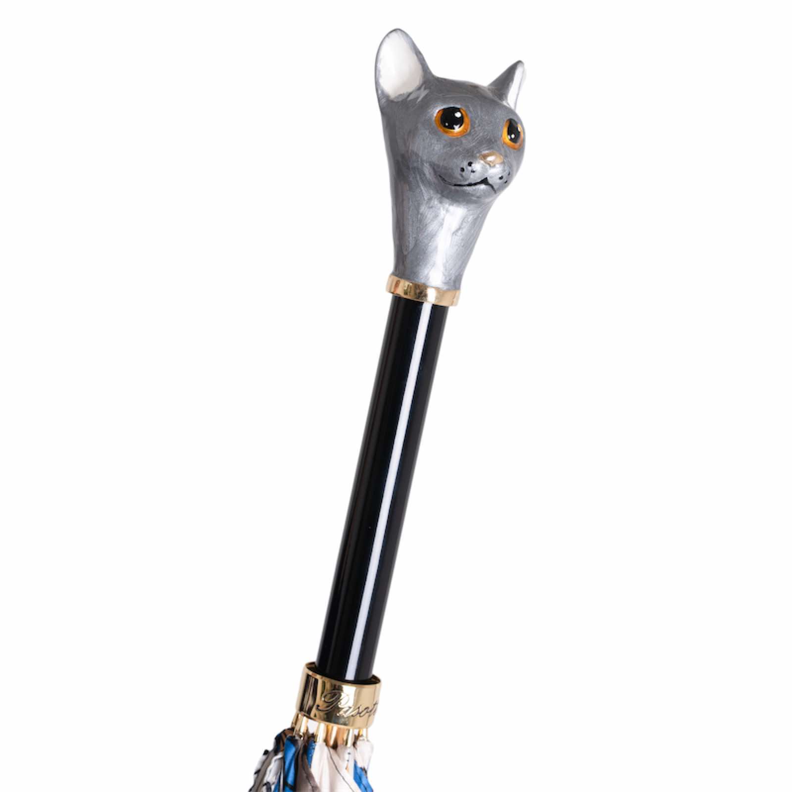 Grey Cat Umbrella - Umbrella