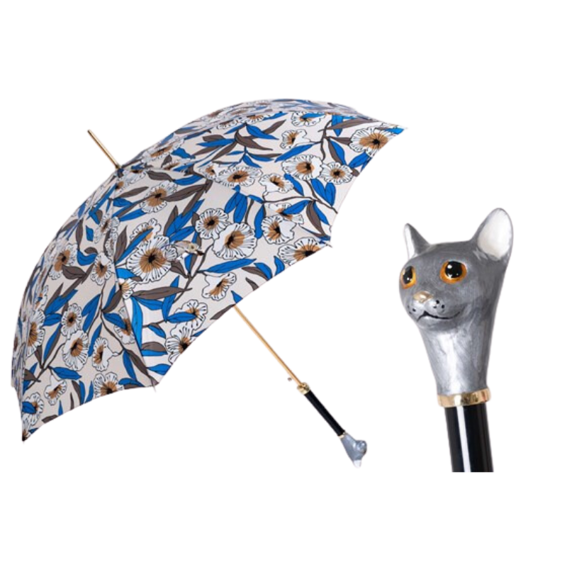 Grey Cat Umbrella - Umbrella