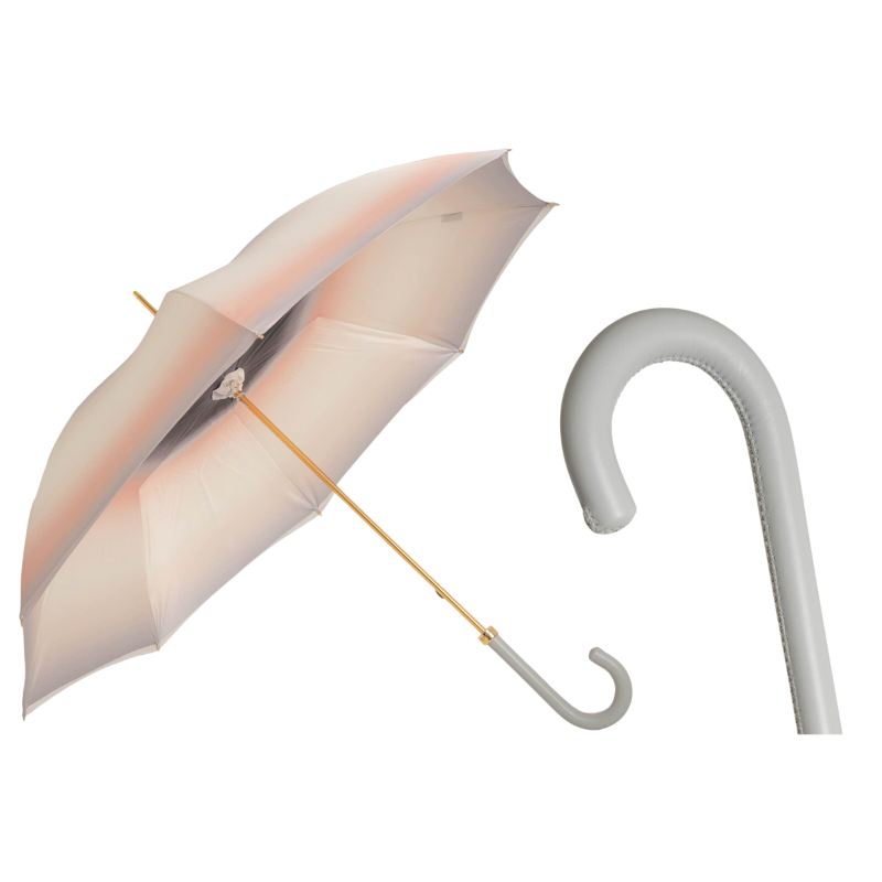 Grey Ombre Umbrella - Umbrella