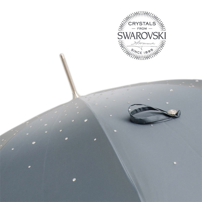 Grey Swarovski® Umbrella Double Cloth - Umbrella