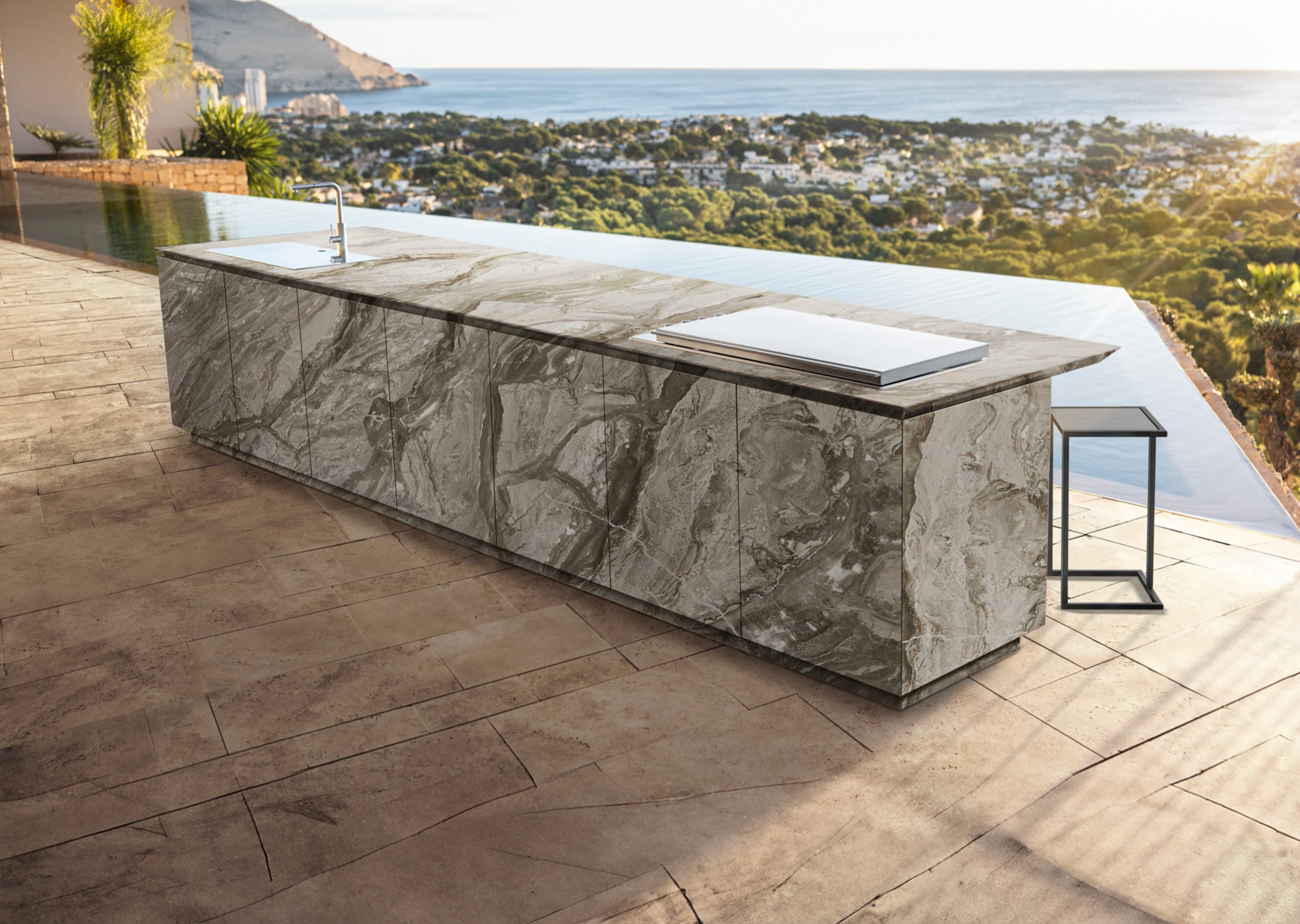 Outdoor kitchen Empire Diamond Stone