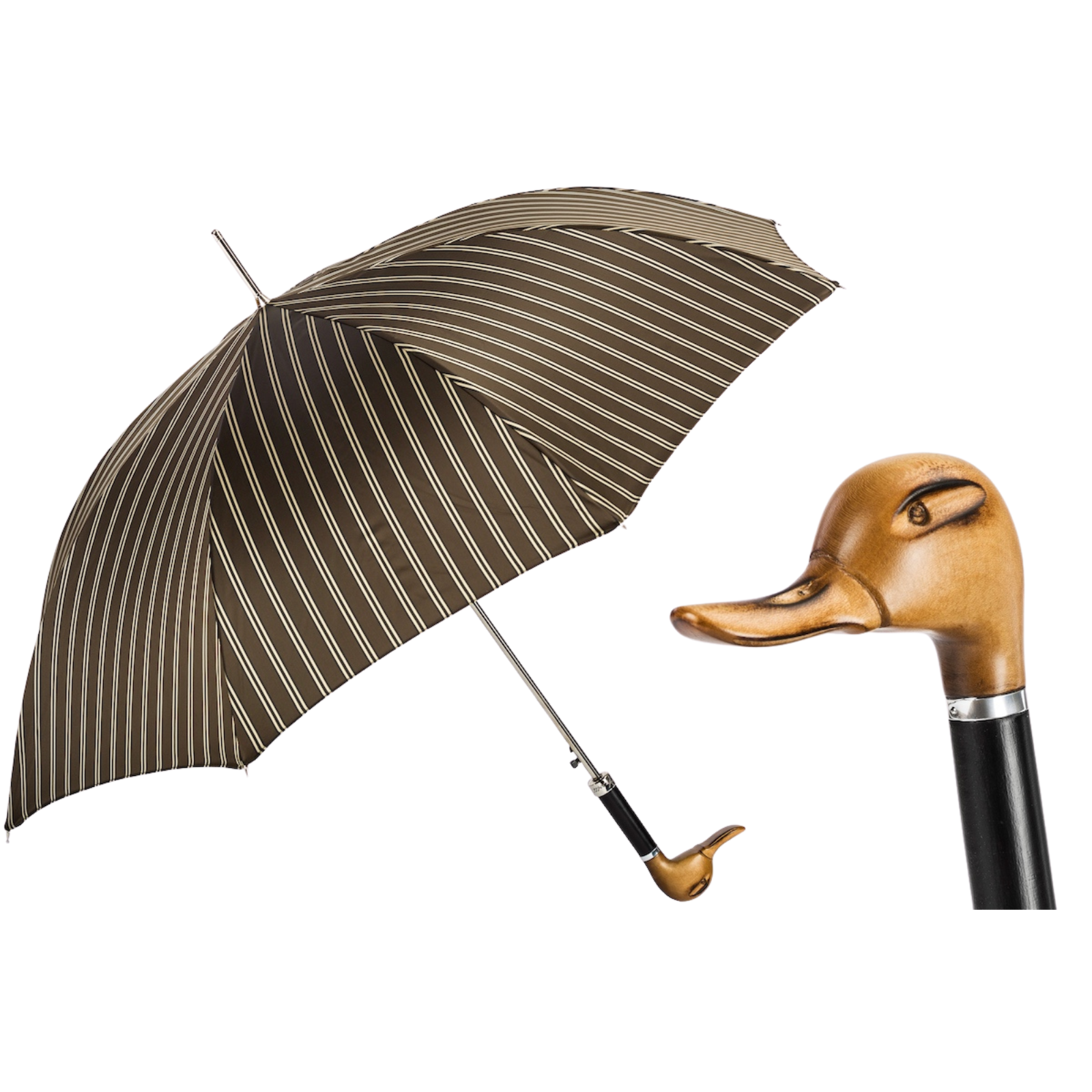 Hand Carved Duck Umbrella - Umbrella