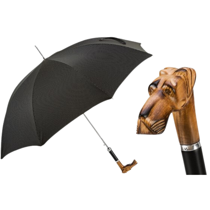 Hand Carved Great Dane Umbrella - Umbrella