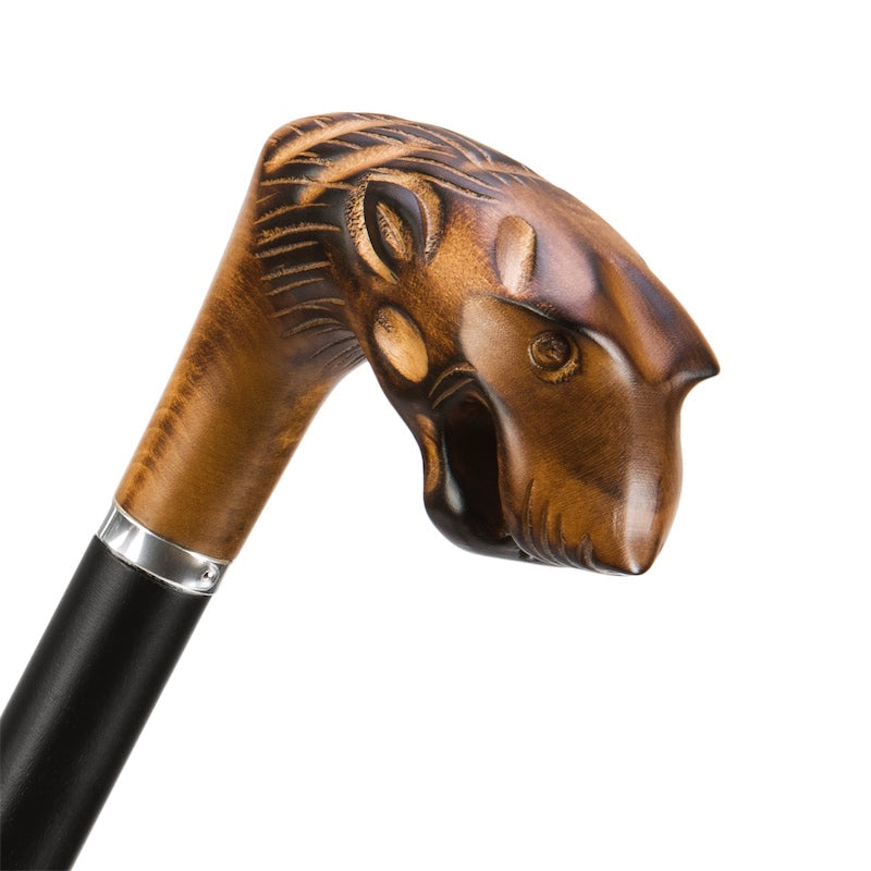 Hand Carved Tiger Umbrella - Umbrella