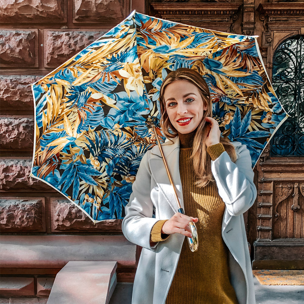 Jungle Print Umbrella Double Cloth - Umbrella