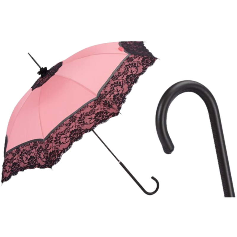 Manual Opening Burlesque Parasol - Umbrella