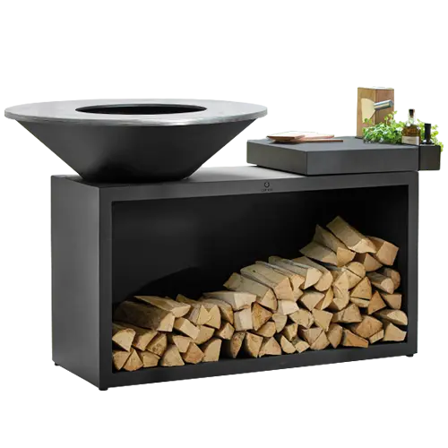 OFYR GRILL Island Black Ceramic Dark Grey 85 or 100 - 100