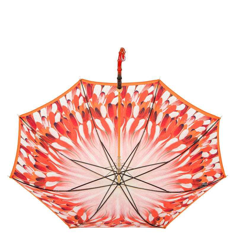 Orange Brush Strokes - Umbrella