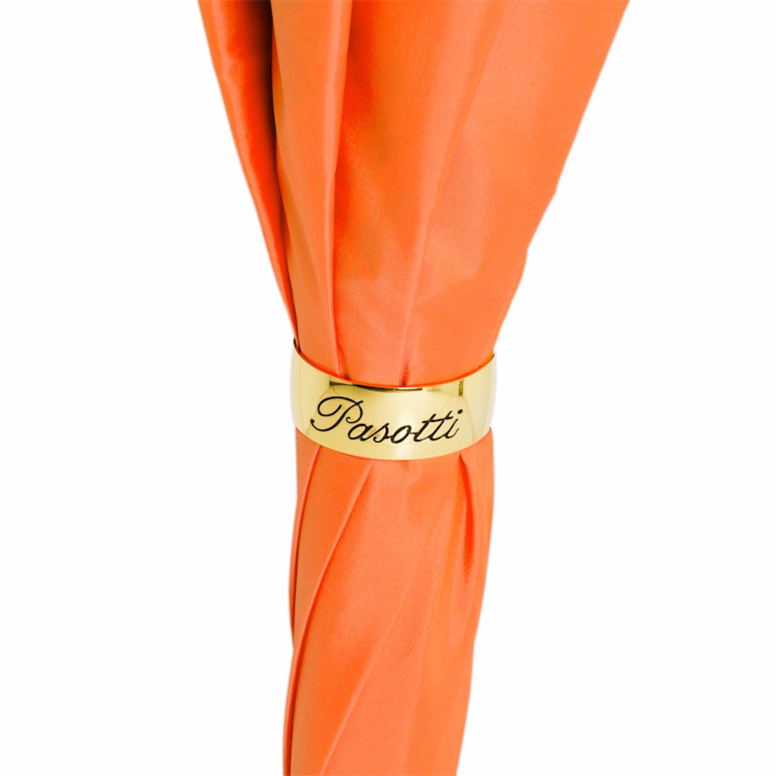 Orange Flowers Umbrella Double Cloth - Umbrella