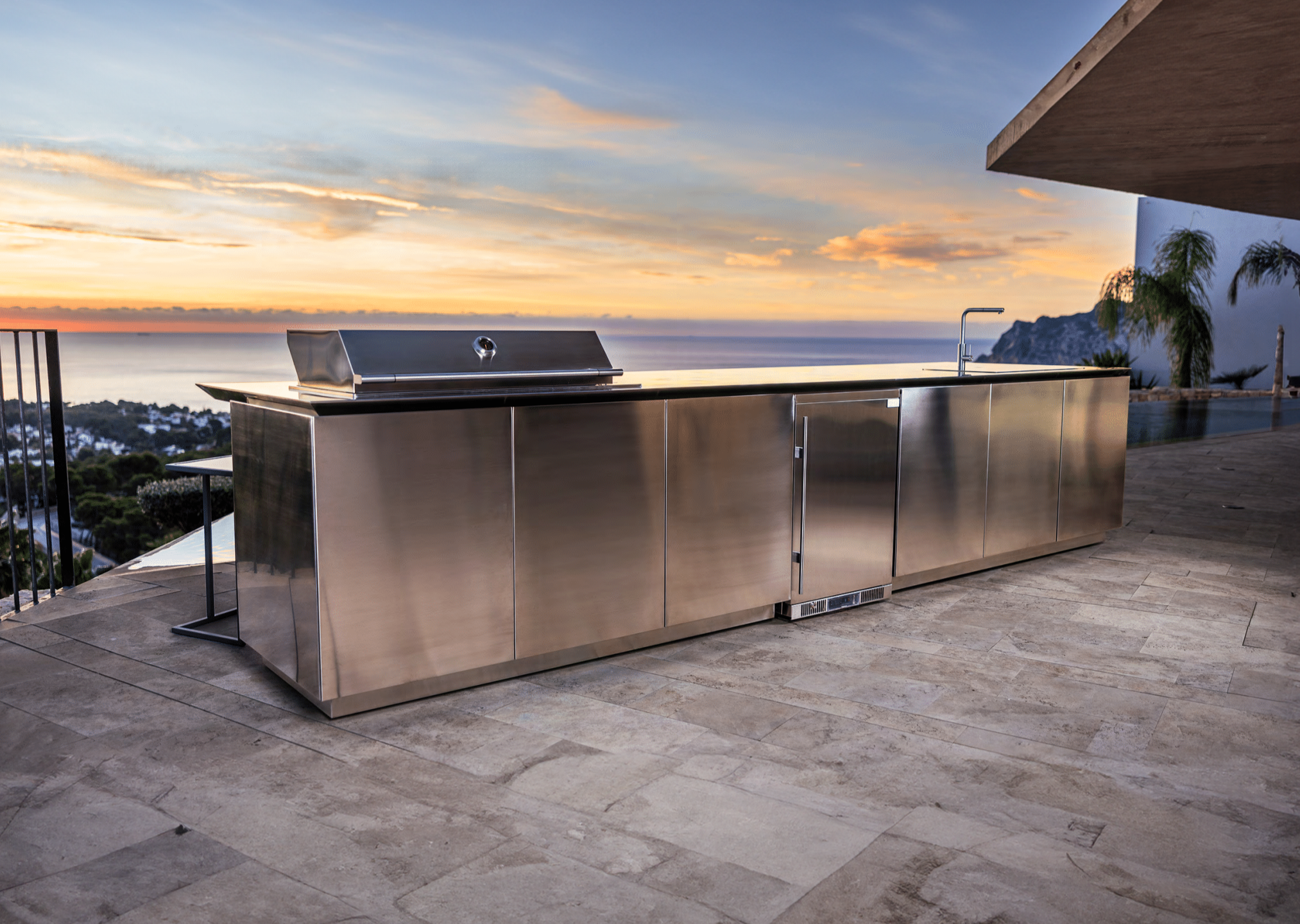 Outdoor kitchen Empire Diamond Steel