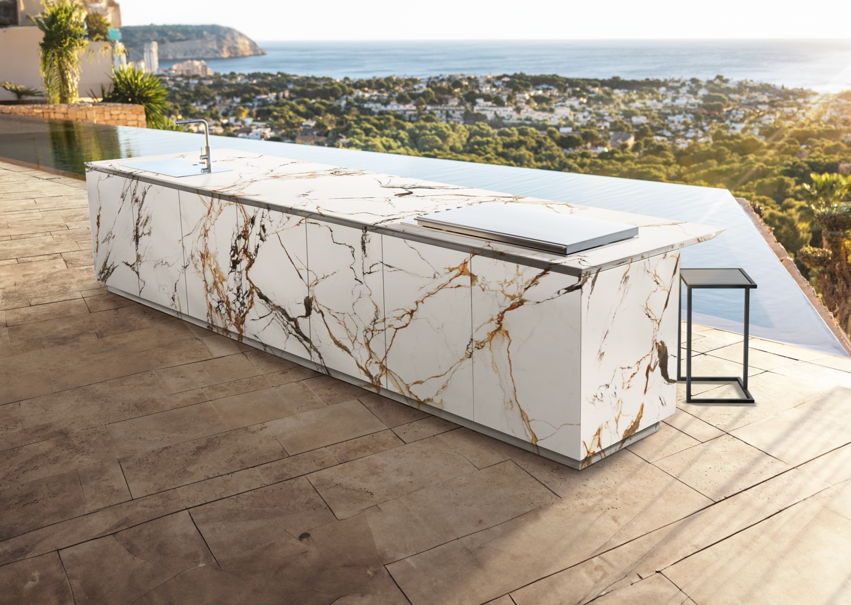 Outdoor kitchen Empire Diamond Stone