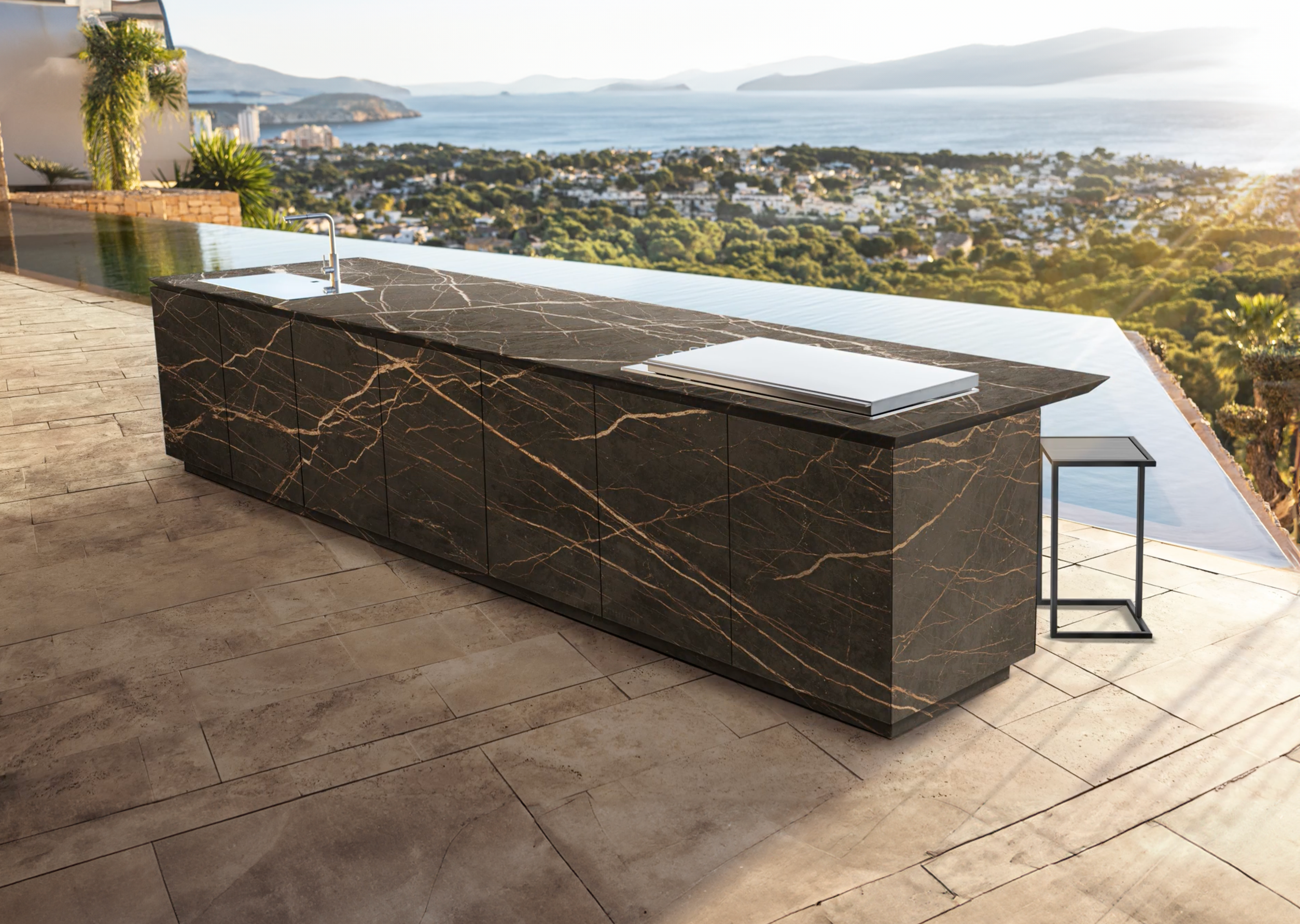 Outdoor kitchen Empire Diamond Stone