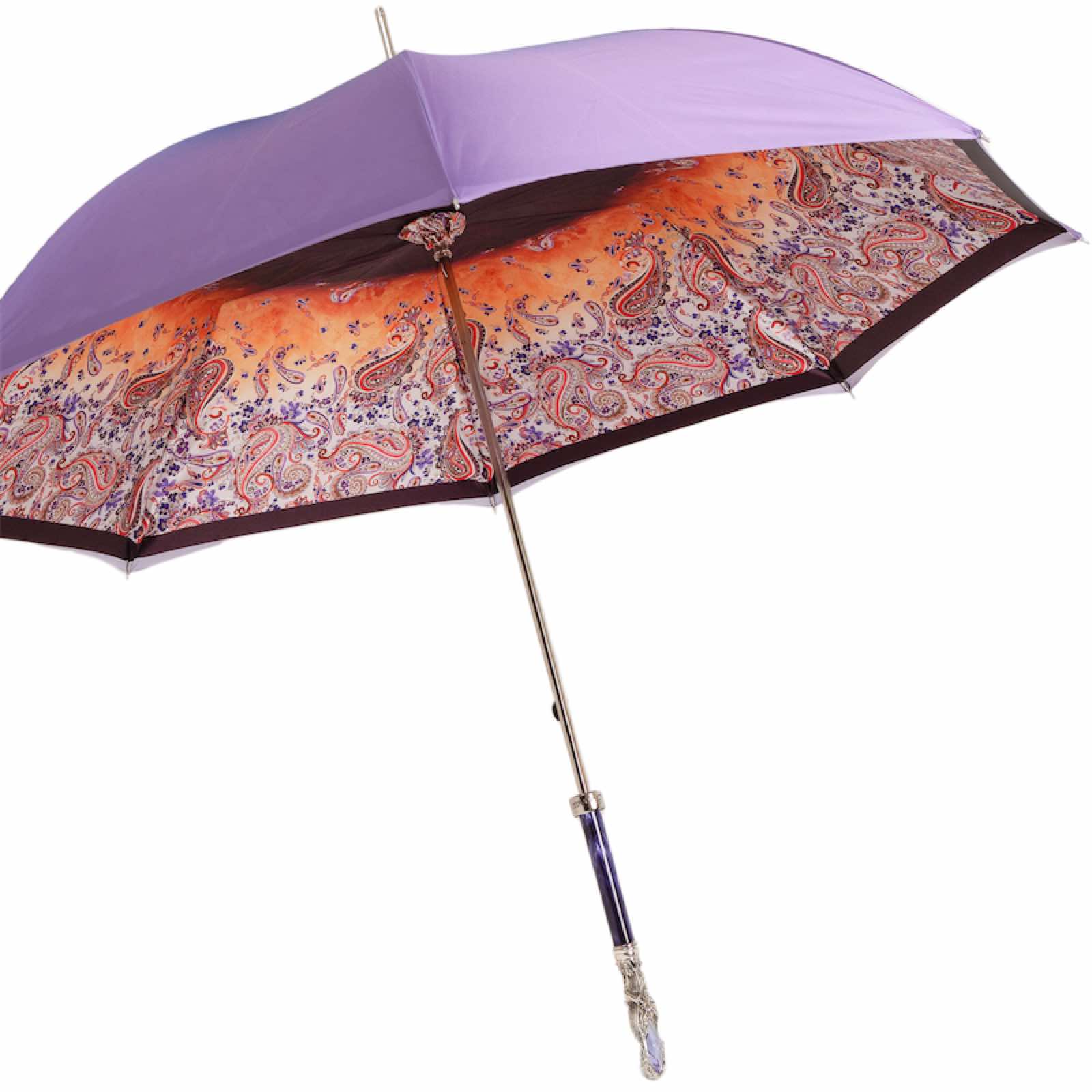 Paisley Purple Gem Umbrella - Umbrella