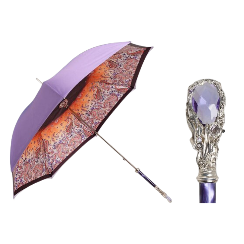 Paisley Purple Gem Umbrella - Umbrella