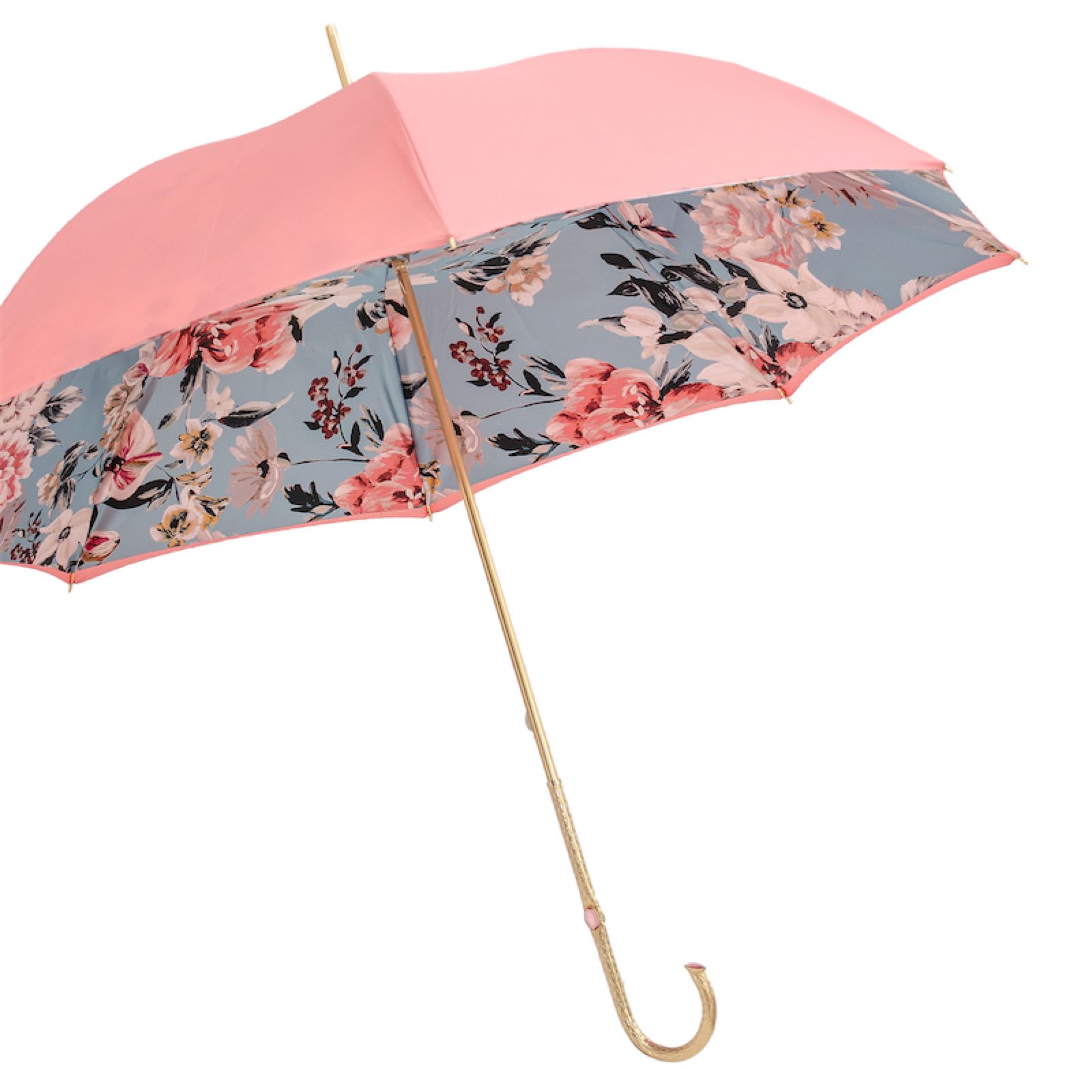 Pink Umbrella with Flowe - Umbrella