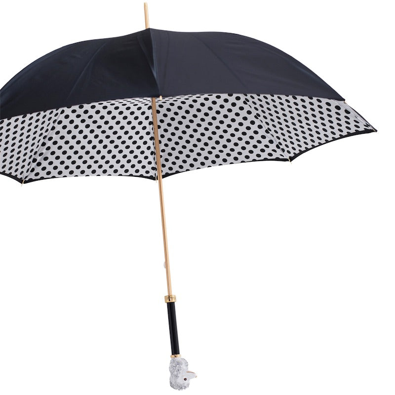 Poodle Umbrella with Dots - Umbrella