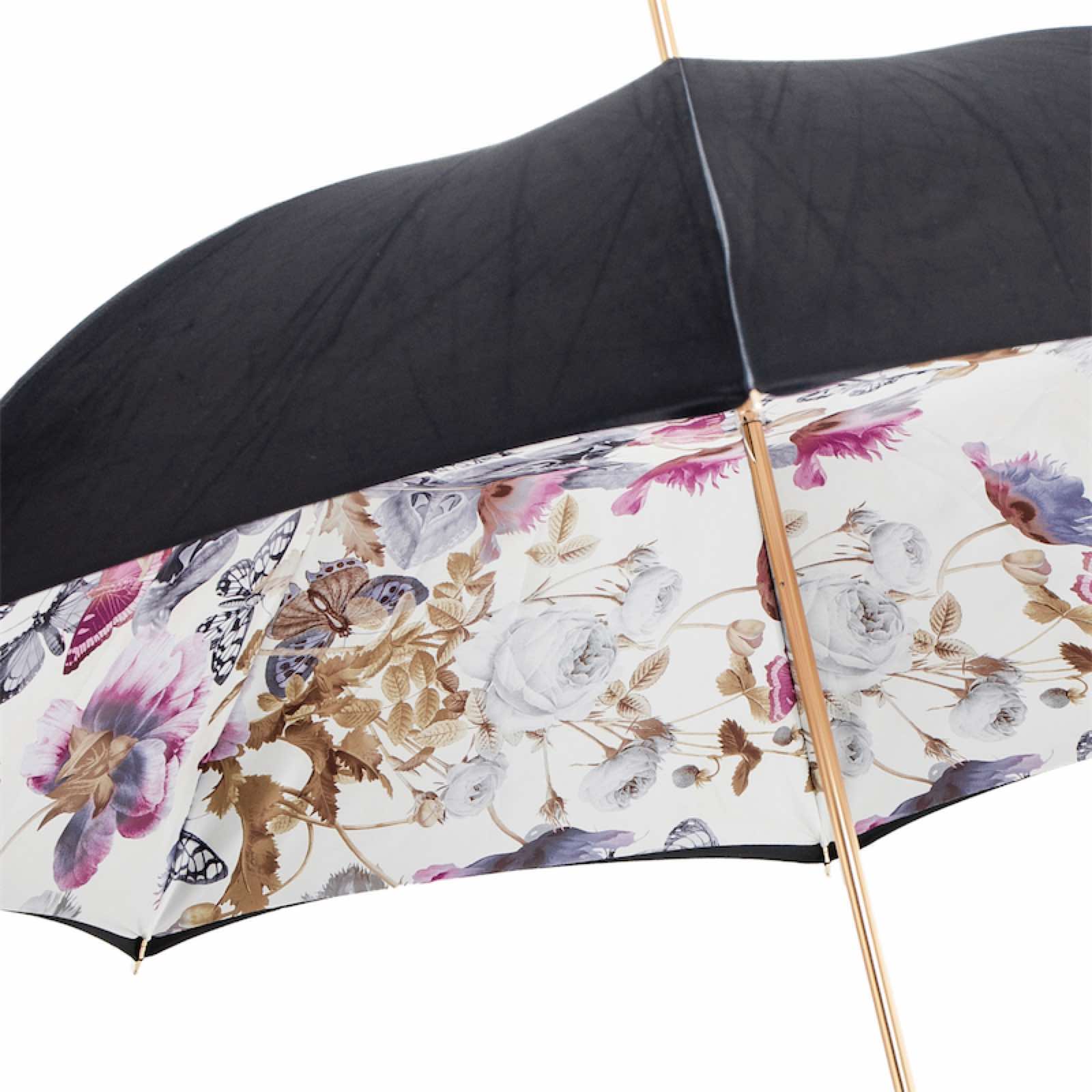 Purple Butterfly Umbrella - Umbrella