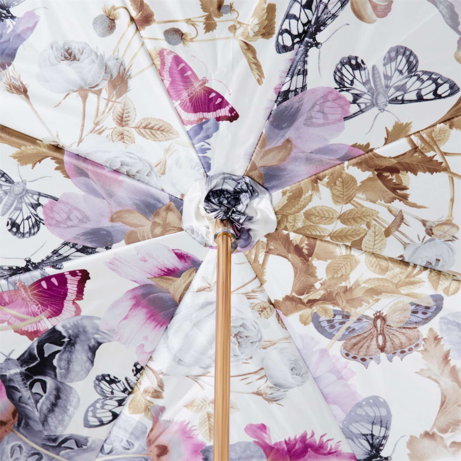 Purple Butterfly Umbrella - Umbrella