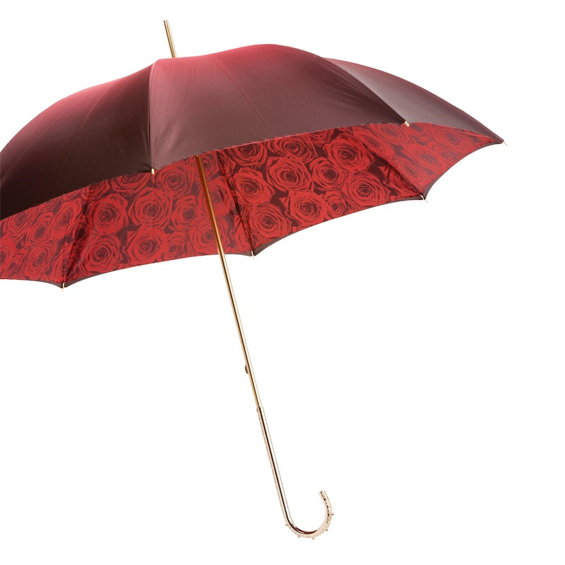 Red Roses Umbrella Double Cloth - Umbrella